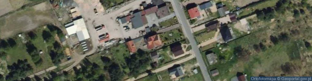 Zdjęcie satelitarne Mariusz Dąbrowski Firma Handlowo-Usługowa