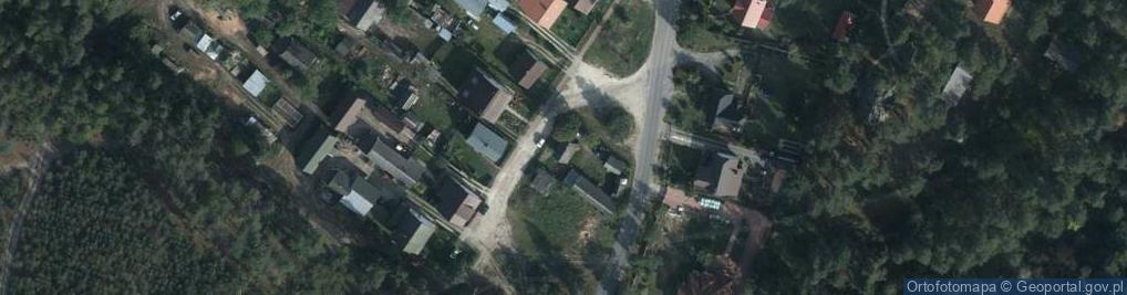 Zdjęcie satelitarne Mariusz Kusiak Usługi Leśne