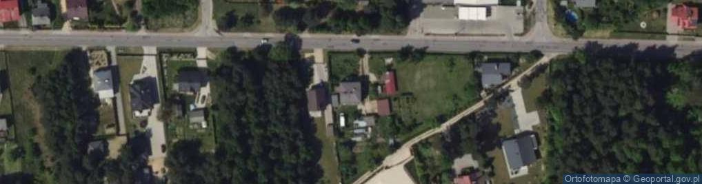 Zdjęcie satelitarne Mariusz Lisiecki Firma Produkcyjno-Handlowo-Usługowa