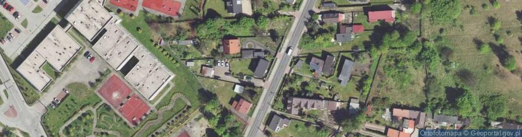 Zdjęcie satelitarne Mariusz Maślenik Mobilny Warsztat Samochodowy DIXI Car