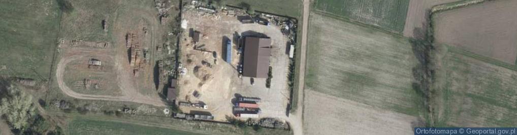 Zdjęcie satelitarne Mariusz Rudnik Przedsiębiorstwo Produkcyjno - Handlowo - Transportowe