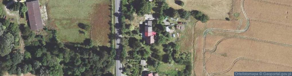 Zdjęcie satelitarne Mariusz Walczak Gospodarka Leśna Nip:612-115-04-34