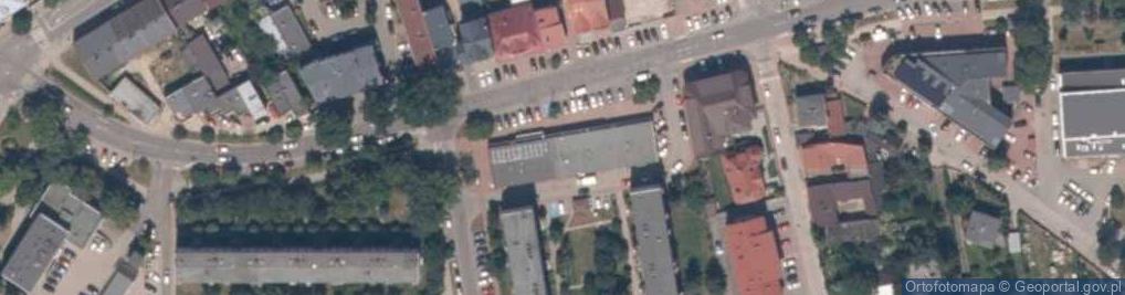 Zdjęcie satelitarne Market Kaskada Barbara Kowalska Roman Kowalski