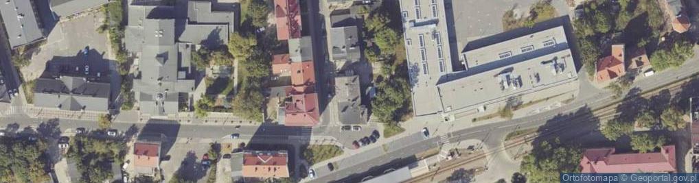 Zdjęcie satelitarne Market Wod Kan Co w Likwidacji