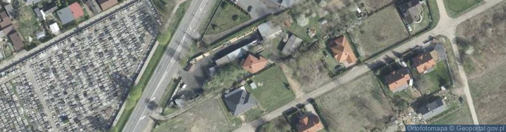 Zdjęcie satelitarne Markety Powierza