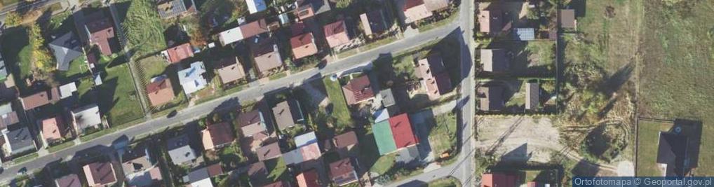 Zdjęcie satelitarne Marlena Zelmozer Pracownia Projektowa Zelmozer