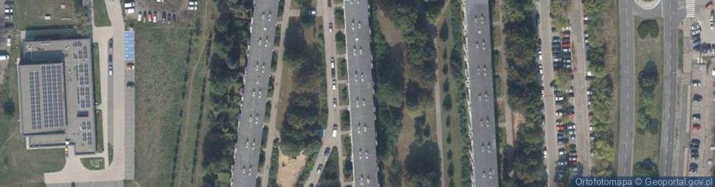 Zdjęcie satelitarne Marta Fortuniak Psi Salonik Piękności