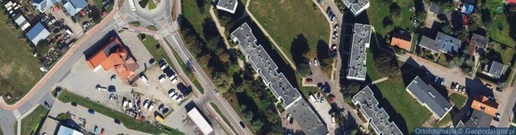 Zdjęcie satelitarne Marta Świetlińska Firma Handlowo Usługowa