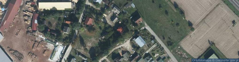 Zdjęcie satelitarne Marynicz Kazimierz Naprawa Maszyn i Urządzeń Rolniczych.Mechanika Pojazdowa Ogólna i Handel.
