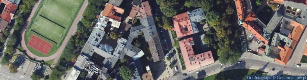 Zdjęcie satelitarne Marzena Ostrowska Hostel pod Wawelem