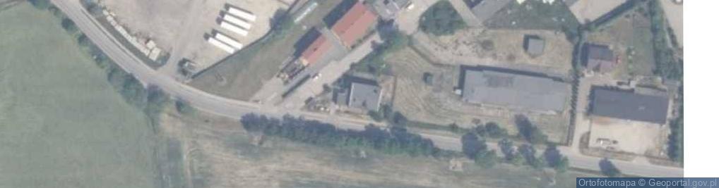 Zdjęcie satelitarne Masarnia Santa II Przemysław Szypica Dominik Walkiewicz