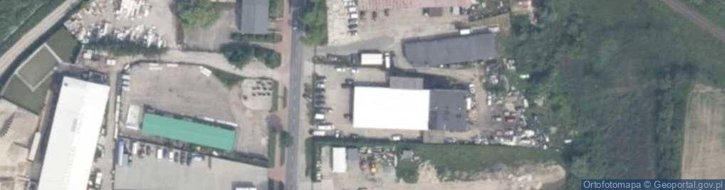 Zdjęcie satelitarne Matej-Kom Spółka C.Mechanika, Blacharstwo, Lakiernctwo Andrzej Koman, Grzegorz Stasiak