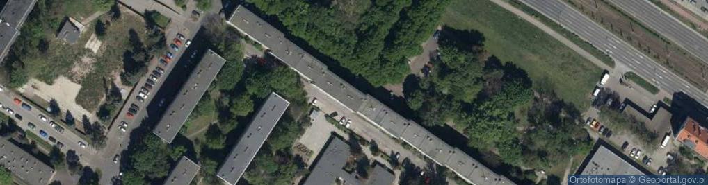 Zdjęcie satelitarne Matejko i Partnerzy Biuro Konstrukcyjne Miłosław Matejko