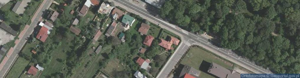 Zdjęcie satelitarne Materiały Budowlane i Przemysłowe Muc Jerzy Kułacz Hieronim