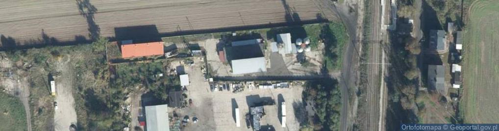 Zdjęcie satelitarne Materiały Budowlane Jarosław Andrzejewski