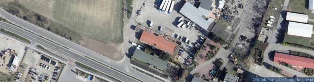 Zdjęcie satelitarne Materiały Budowlane Kowalewski
