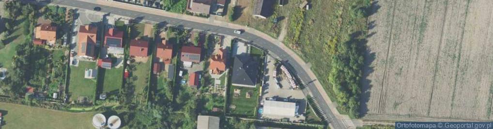 Zdjęcie satelitarne Materiały Budowlane Wik Bud