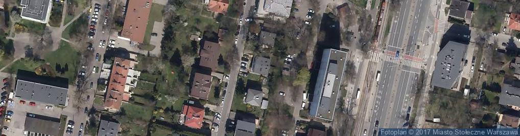 Zdjęcie satelitarne Materna Communications