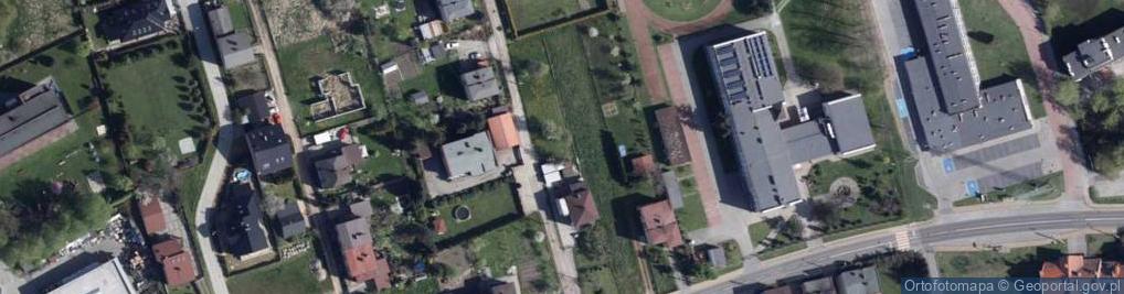 Zdjęcie satelitarne Mateusz Korus Wspólnik Spółki Cywilnej Sprzęt Gaśniczy K.T.E.