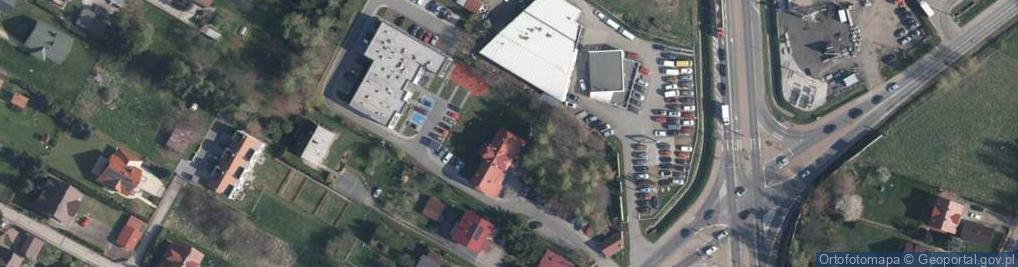 Zdjęcie satelitarne Mateusz Lisowski Zakład Lakierniczy Moto-Reno 2