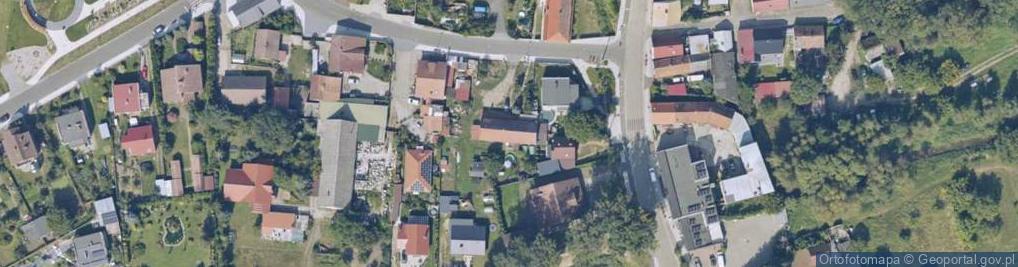 Zdjęcie satelitarne Mateusz Sinicki Usługi Transportowe