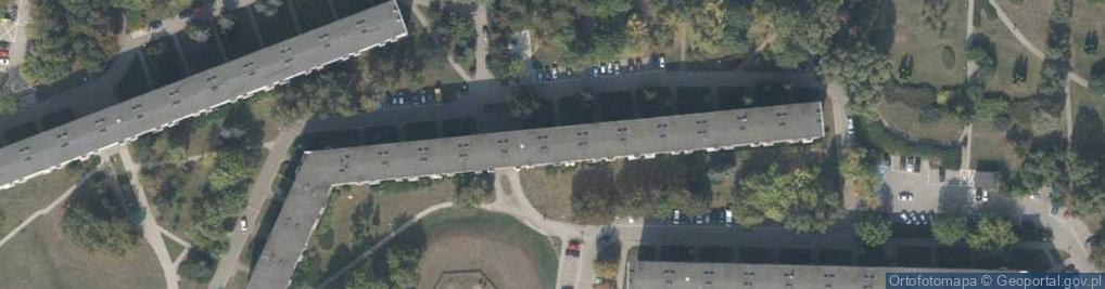 Zdjęcie satelitarne Matuszewska