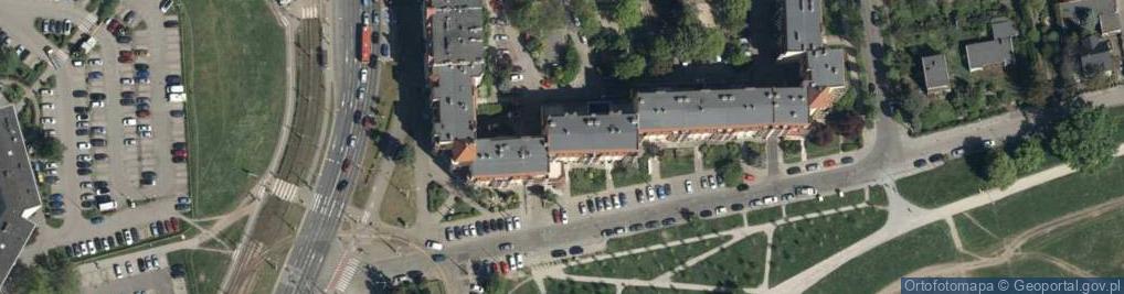 Zdjęcie satelitarne Matuszyński w., Wrocław