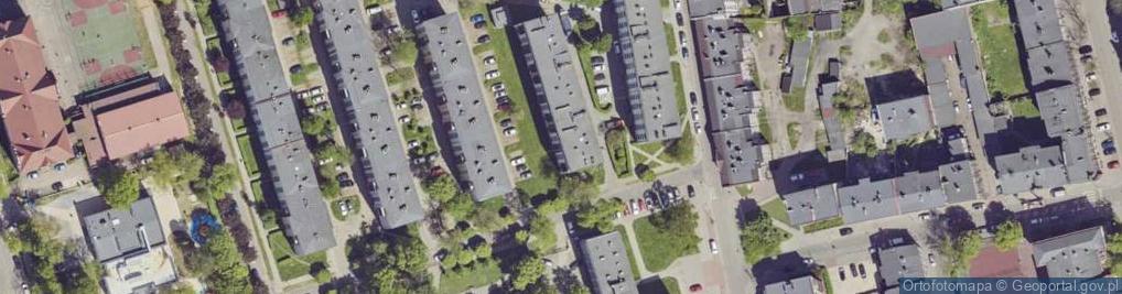 Zdjęcie satelitarne Matyja-Kościukiewicz Anna WoBrAn