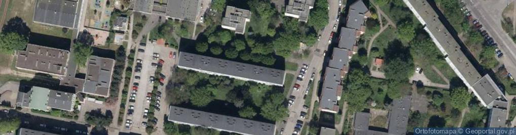 Zdjęcie satelitarne "Max-Bud" Firma Kaplukiewicz Joanna