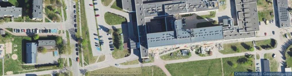 Zdjęcie satelitarne Mazowiecki Szpital Wojewódzki w Ciechanowie