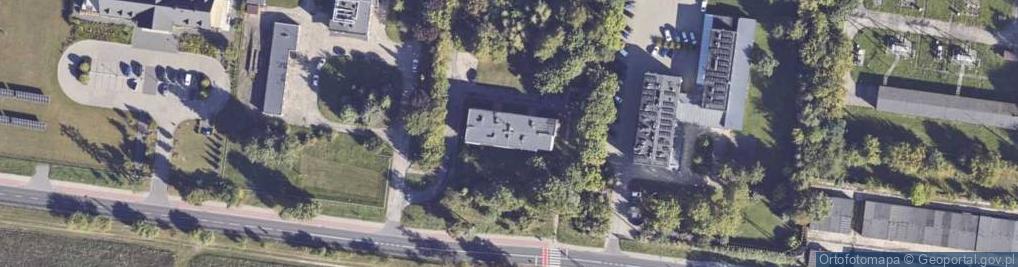 Zdjęcie satelitarne Mazowiecki Związek Hodowców Bydła i Producentów Mleka