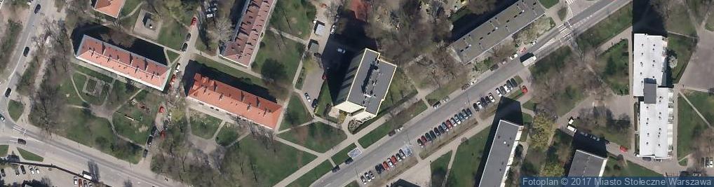 Zdjęcie satelitarne Mazowieckie Fabryki Okien Arkadiusz Burzyński Piotr Kabulski