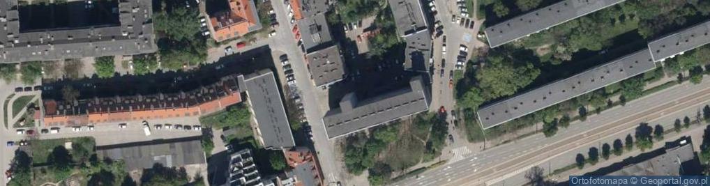 Zdjęcie satelitarne Mazur A., Wrocław
