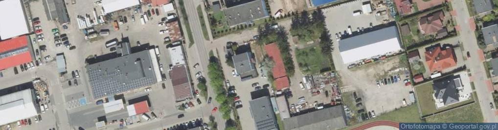 Zdjęcie satelitarne Mazurski Ogród