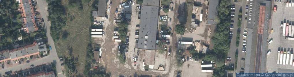 Zdjęcie satelitarne MB Dystrybucja Budowlana