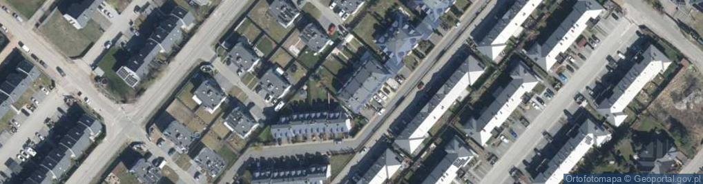 Zdjęcie satelitarne MBJ Projekt Marek Kotomski