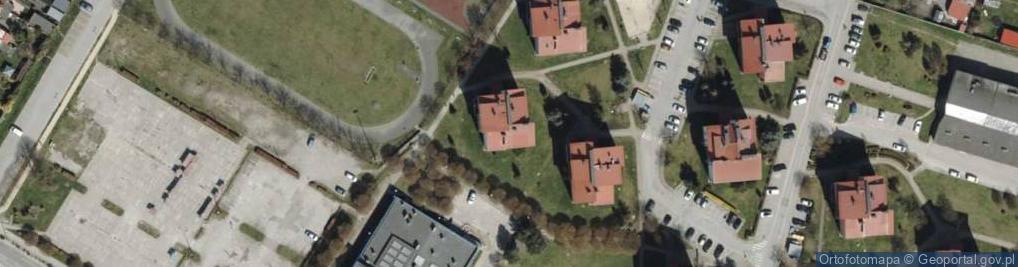 Zdjęcie satelitarne MC Project Pracownia Projektowa MGR Inż