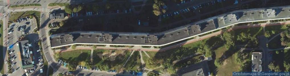 Zdjęcie satelitarne MDK Poligrafia