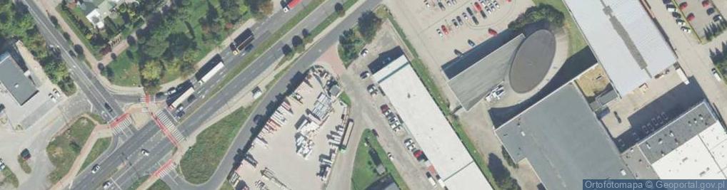Zdjęcie satelitarne MDM Artykuły Krawieckie Magdalena Barańska