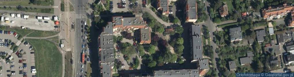 Zdjęcie satelitarne "Mebel Technik" Plewa Bernard