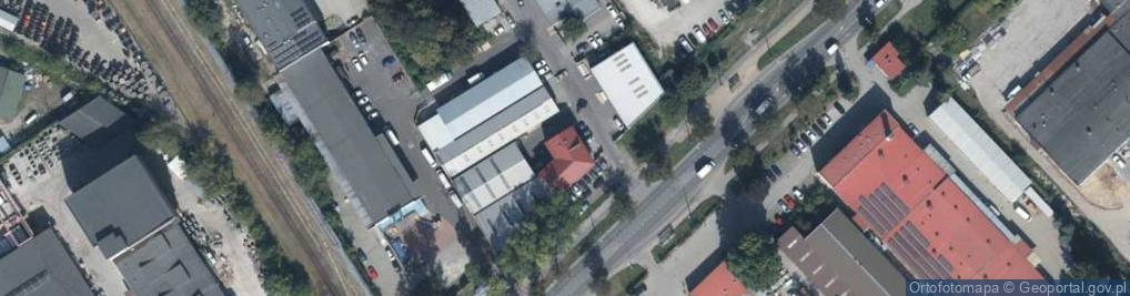 Zdjęcie satelitarne Meblolux