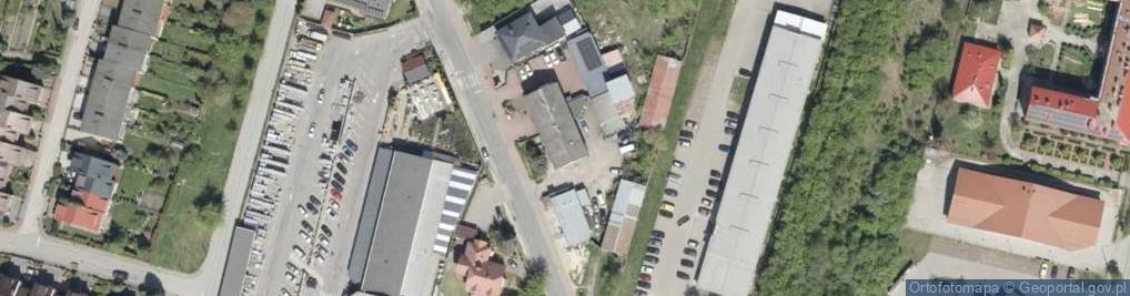Zdjęcie satelitarne Meblopol Gorzelak Robert Milcarz Janusz