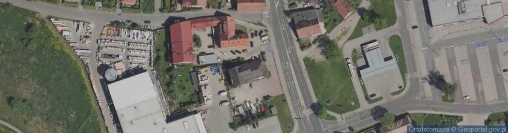 Zdjęcie satelitarne Mech.Pojazdowa K.Dziura, Jelenia Góra