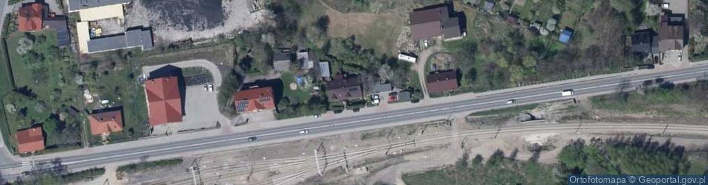 Zdjęcie satelitarne Mechanika i Serwis Paweł Gałuszka