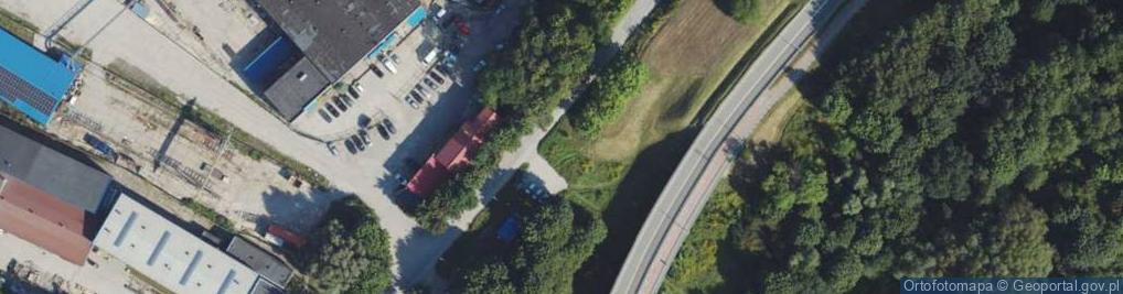 Zdjęcie satelitarne Mechanika Lakiernictwo Pojazdowe