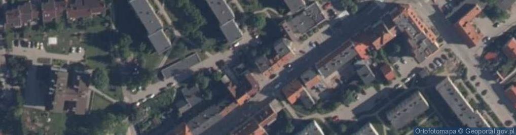 Zdjęcie satelitarne Mechanika Maszyn w Olecku