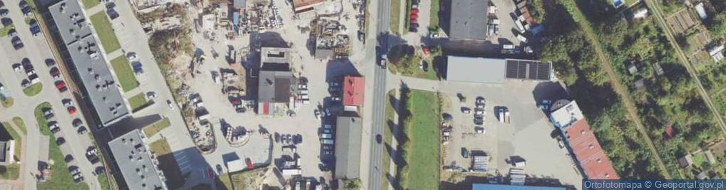 Zdjęcie satelitarne Mechanika Pojazd Andrzej Wijatkowski B Kucharczyk A Grzywaczewski
