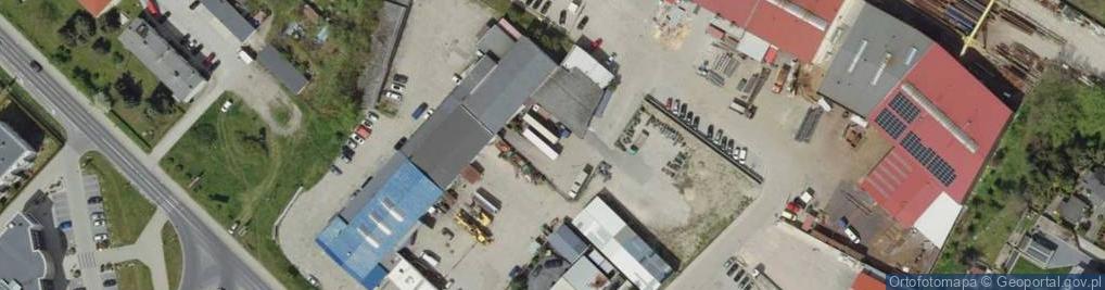 Zdjęcie satelitarne Mechanika Pojazdów Ciężarowych i Osobowych Leszek Finger