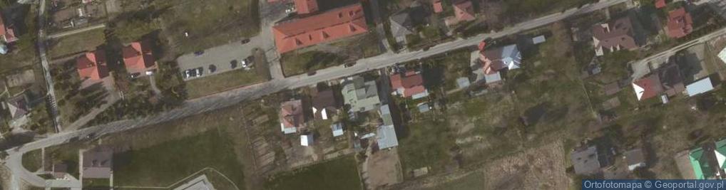 Zdjęcie satelitarne Mechanika Pojazdów Samochodowych Auto Geo Andrzej Błaż