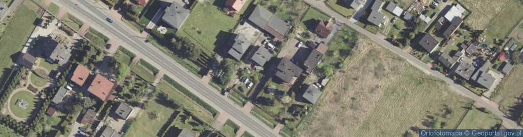 Zdjęcie satelitarne Mechanika Pojazdowa Autokomis Handel Akcesoriami